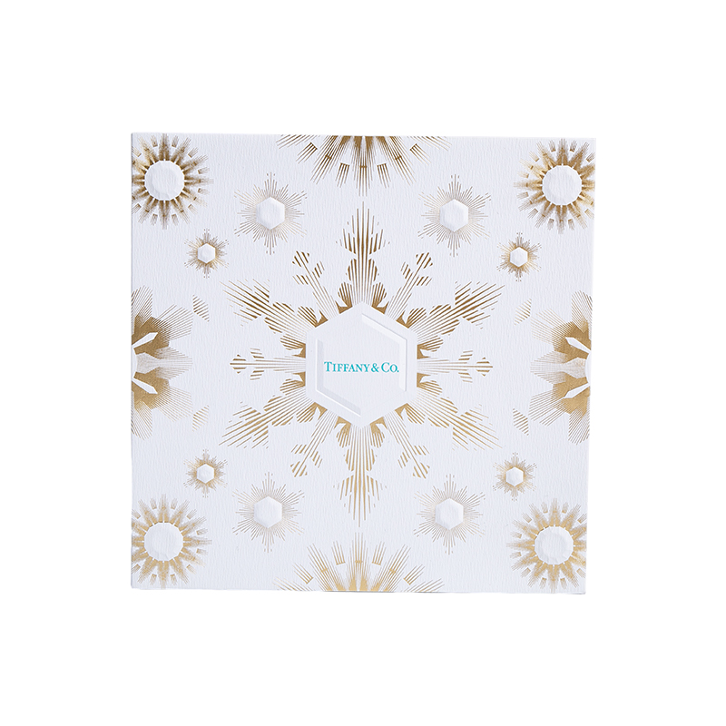 Caja de regalo personalizada de Navidad y Año Nuevo chino con tapa