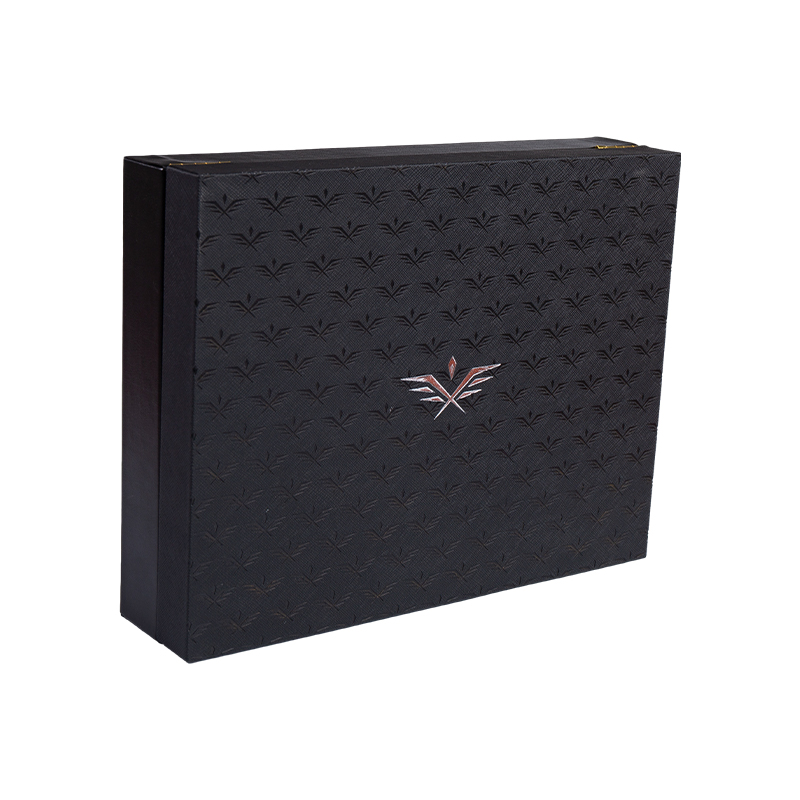 Caja de regalo de joyería de reloj de lujo con estuche duro magnético