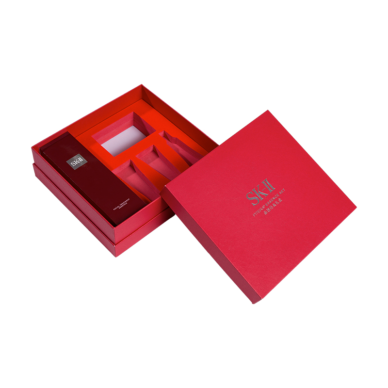 Caja de regalo personalizada de Navidad y Año Nuevo chino con tapa