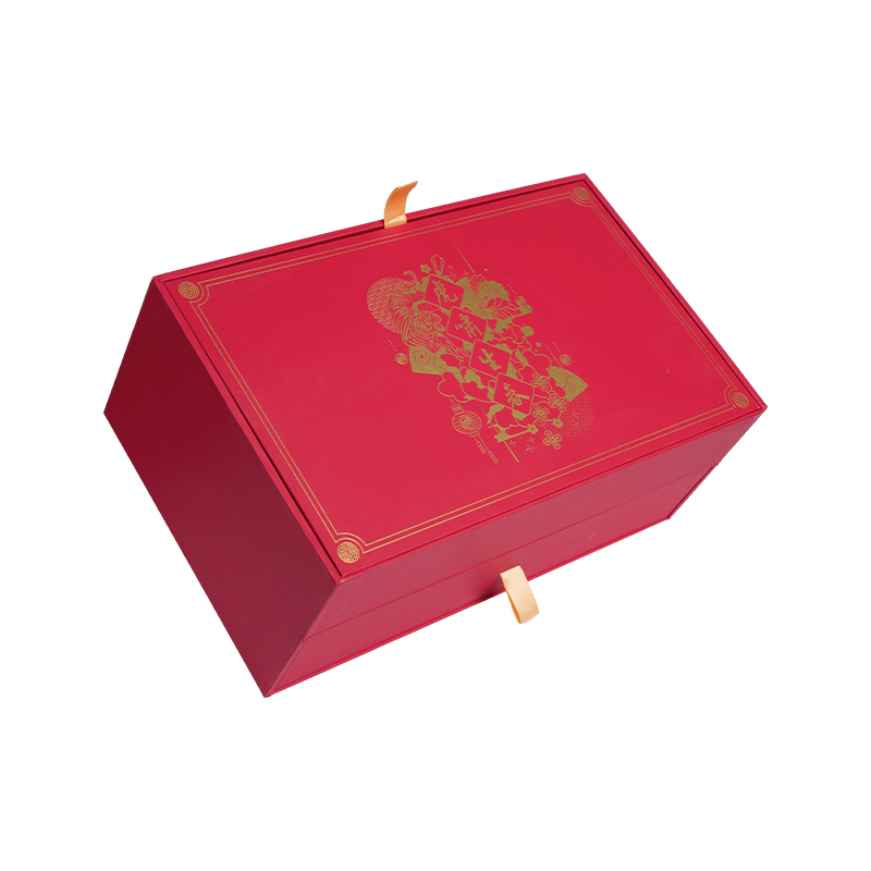 Caja de almacenamiento de té de regalo de cajón