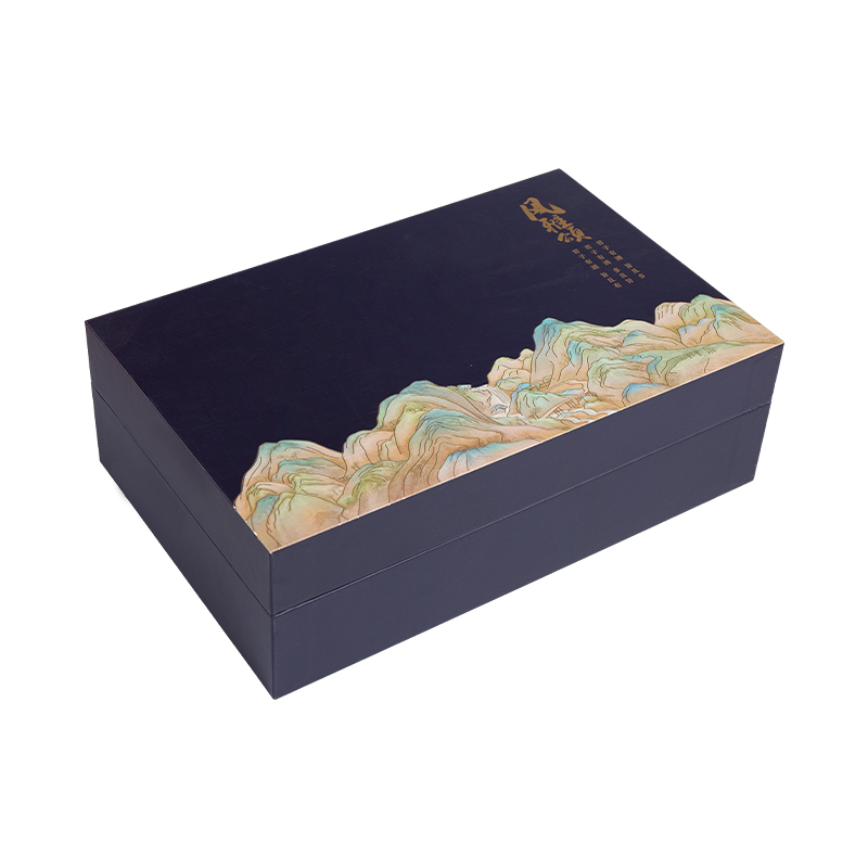 Caja de regalo de joyería de reloj de lujo con estuche duro magnético
