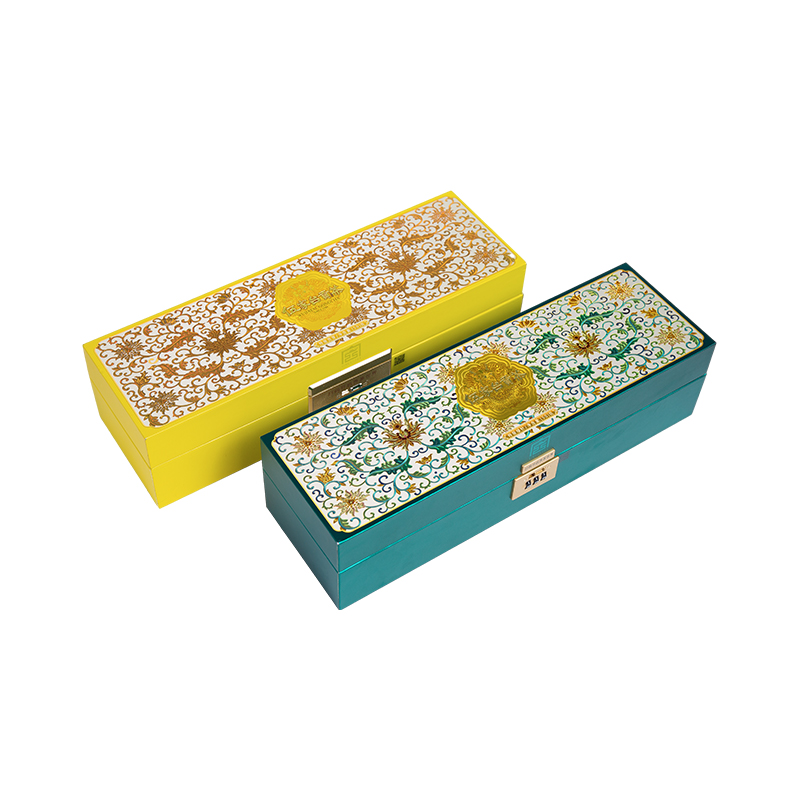 Caja de regalo de joyería de reloj de lujo con estuche duro magnético