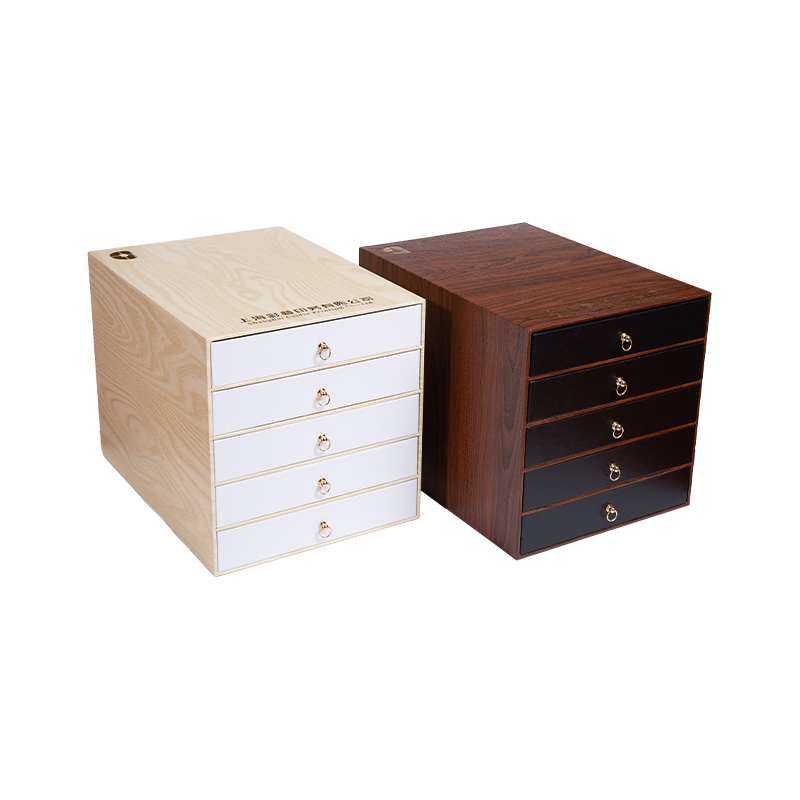 Caja de almacenamiento de té de regalo de cajón