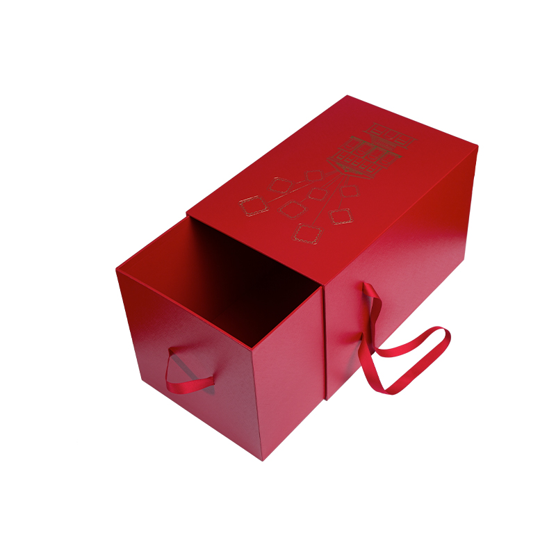 Caja de almacenamiento de té de regalo de cajón