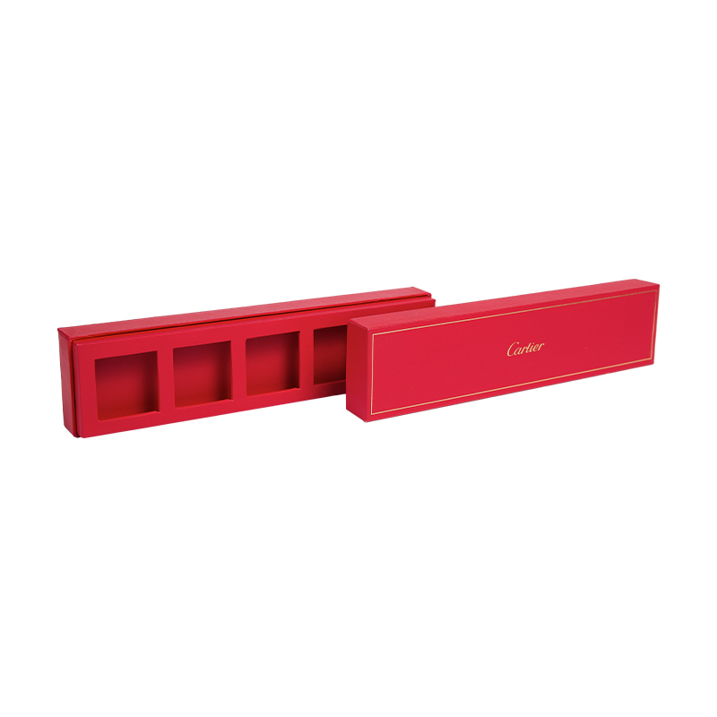 Caja de regalo personalizada de Navidad y Año Nuevo chino con tapa