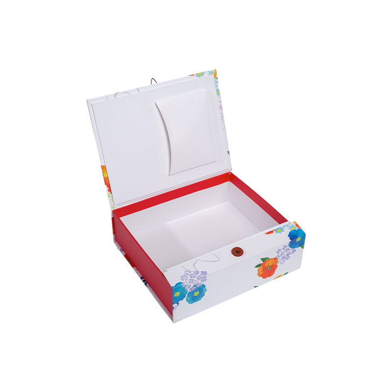 Caja de regalo de joyería de reloj de lujo con estuche duro magnético