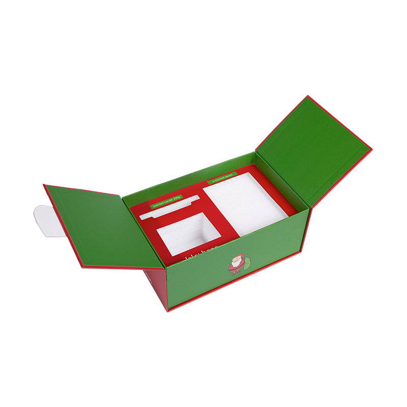 Caja de regalo de joyería de reloj de lujo con estuche duro magnético