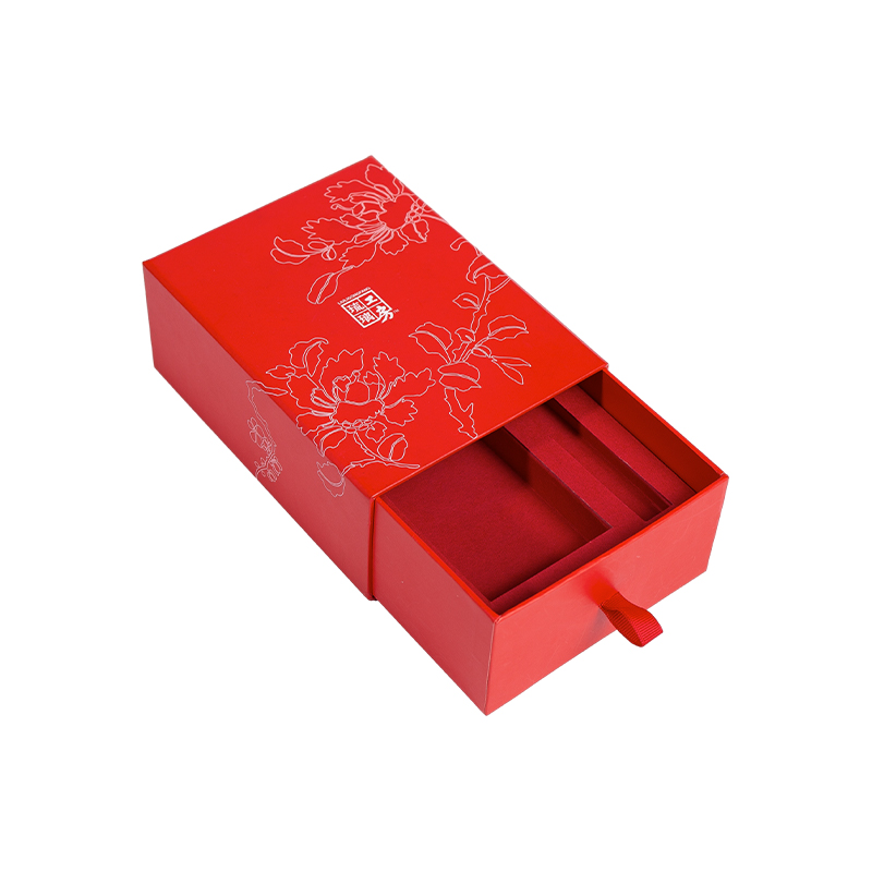 Caja de almacenamiento de té de regalo de cajón