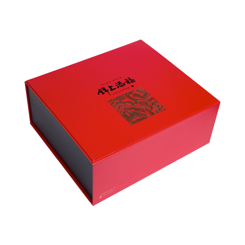 Caja de regalo de joyería de reloj de lujo con estuche duro magnético