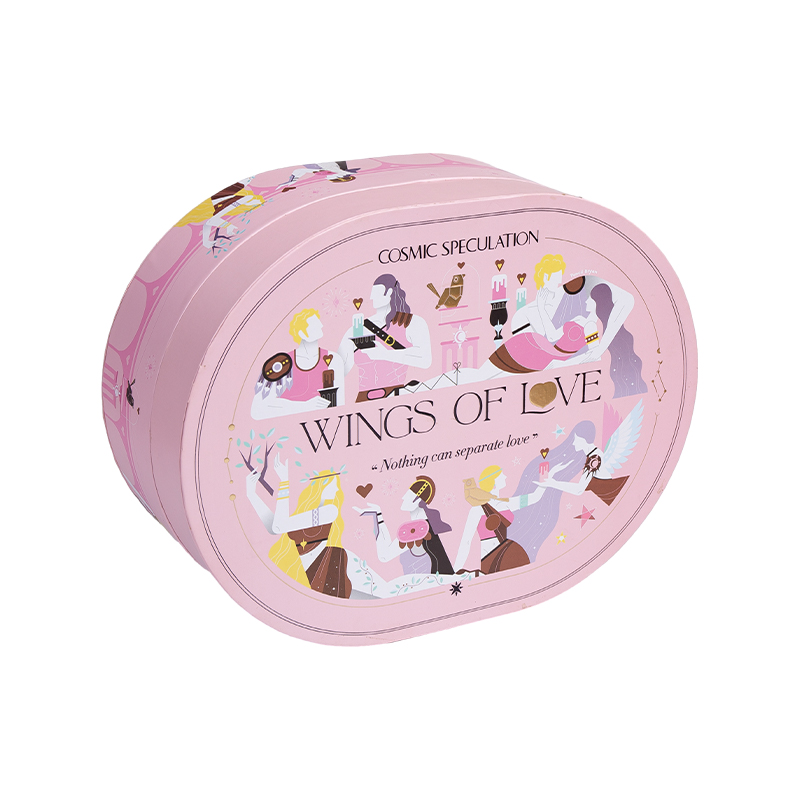 Caja de regalo personalizada de Navidad y Año Nuevo chino con tapa